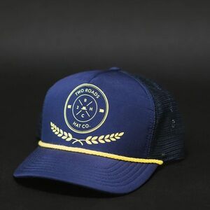 Two Roads Hat Co. POINT LOMA FOAM TRUCKER CAP - NAVY
